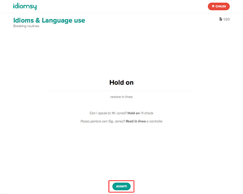  You clicked on Hold on. Read the first slide and continue.